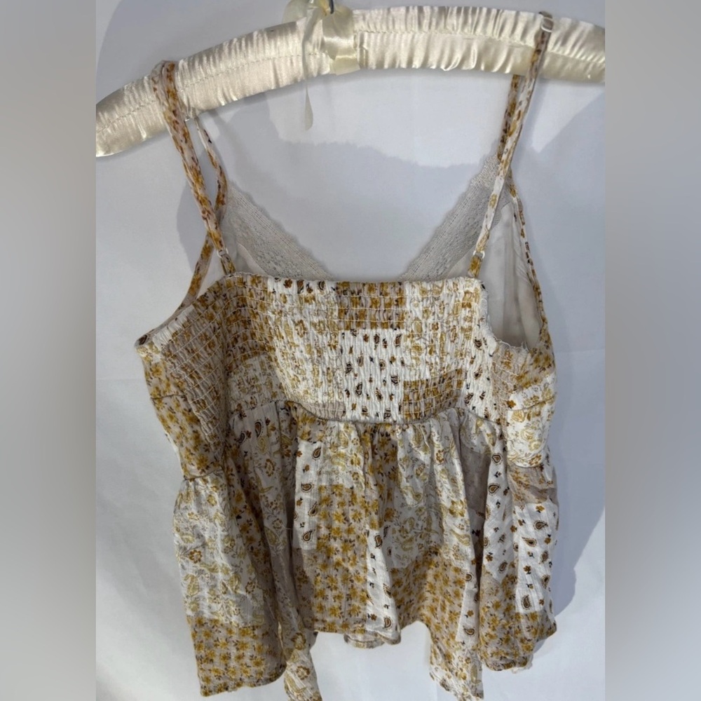 American Eagle Boho Patchwork Tank Women's Med As… - image 4
